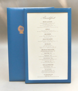 Frame - Single Panel, Double Sided Menu Covers | Menu Boards