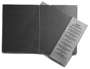 Add a page menu inserts